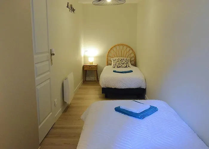 L'ecrin Du Bourg - 2 Min Chateau & Maison Bernadette *